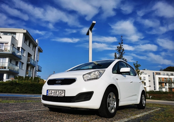 Kia Venga cena 19999 przebieg: 228000, rok produkcji 2011 z Gdynia małe 232